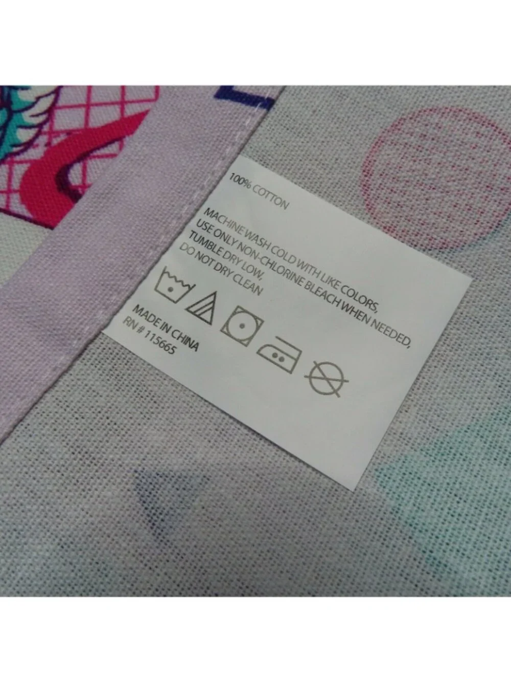 Golden Girls Oven Mitt 2 Tea Towels Kitchen Dining Set Cotton Blue Purple NEW